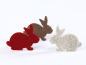 Preview: Kleiner Hase aus Filz